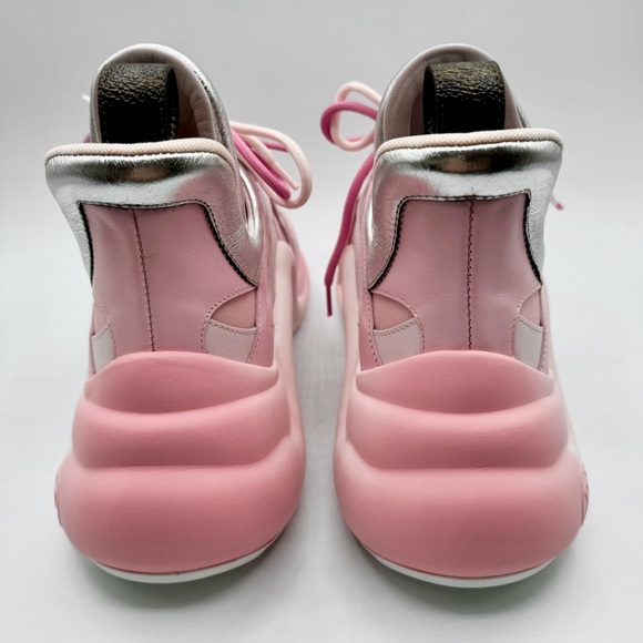 NEW Louis Vuitton Pink Archlight Chunky Oversized Platform Sneakers Trainers - Picture 6 of 11
